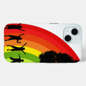 Rainbow Joy Case-Mate iPhone Hülle (Rückseite (Horizontal))