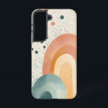 Rainbow Joy Phone Case Samsung Galaxy Hülle<br><div class="desc">Ein spielerischer abstrakter Regenbogen mit weichen Kurven und warmen Tönen strahlt Optimismus und fröhliche Energie aus.</div>