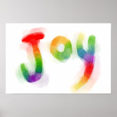 Rainbow Joy Poster (Vorne)