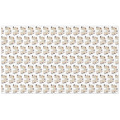 Rainbow-Jungle-Tiermuster in Erdfarben Tischdecke (Vorderseite (Horizontal))