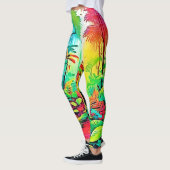 Rainbow Jungle: Vivid Dream Leggings (Links)