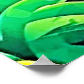 Rainbow Jungle: Vivid Dream Poster (Ecke)