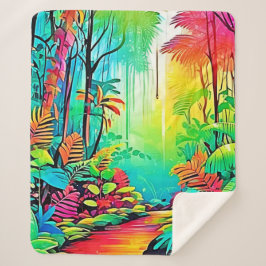 Rainbow Jungle: Vivid Dream Sherpadecke