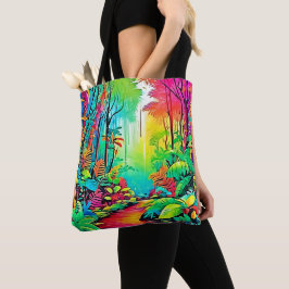 Rainbow Jungle: Vivid Dream Tasche