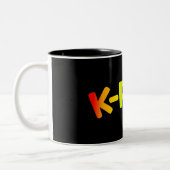 Rainbow-K-Pop-Tasse Zweifarbige Tasse (Links)