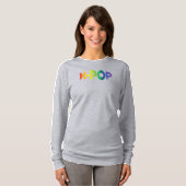 Rainbow K-Pop Ver 2 Langarm T-Shirt (Vorne ganz)
