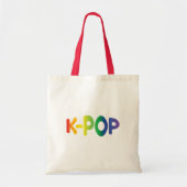 Rainbow K-Pop Ver 2 Tragetasche (Vorne)