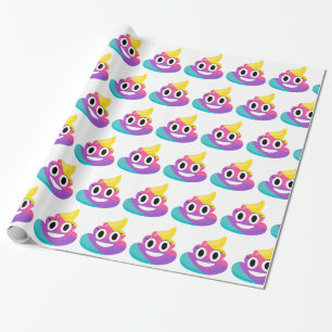 Rainbow Kack Emoji Geschenkpapier