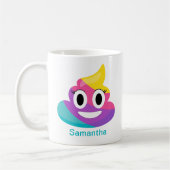 Rainbow Kackte Emoji-Tasse Kaffeetasse (Links)