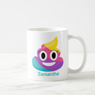 Rainbow Kackte Emoji-Tasse Kaffeetasse