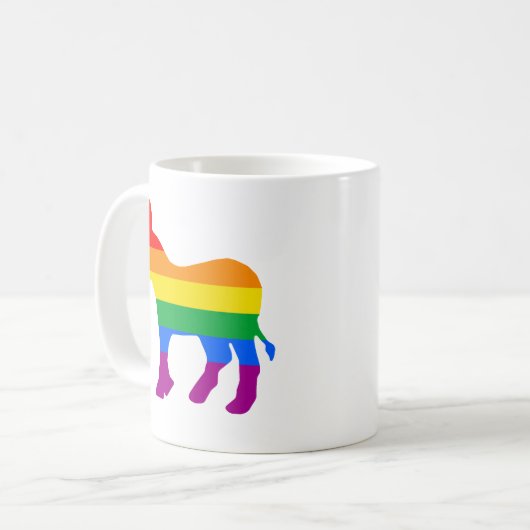 Rainbow Kaffeetasse (Vorderseite Links)