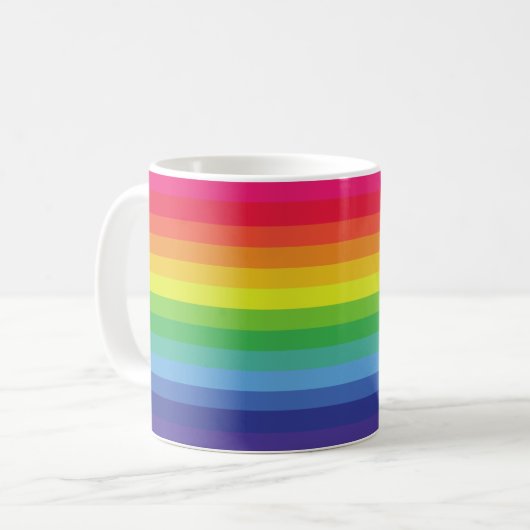 Rainbow Kaffeetasse (Vorderseite Links)