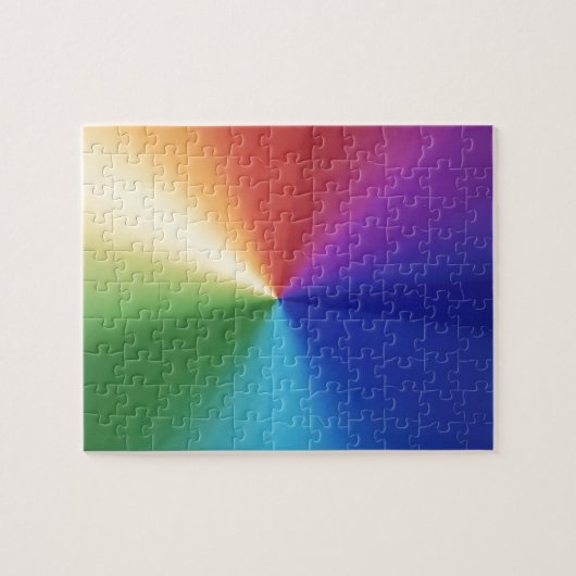 Rainbow Kaleidoskop Puzzle (Horizontal)