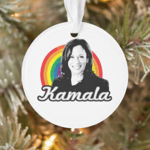 Rainbow Kamala Ornament