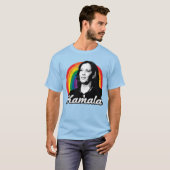 Rainbow Kamala T-Shirt (Vorne ganz)