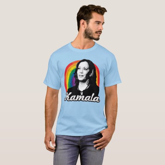 Rainbow Kamala T-Shirt (Vorne ganz)