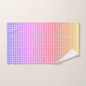 Rainbow Kariert Badhandtuch Set (Handtuch)