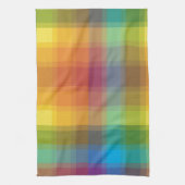 Rainbow Kariert Geschirrtuch (Vertikal)
