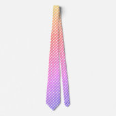 Rainbow Kariert Krawatte (Vorderseite)