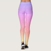 Rainbow Kariert Leggings (Rückseite)
