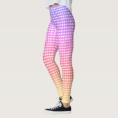 Rainbow Kariert Leggings (Links)