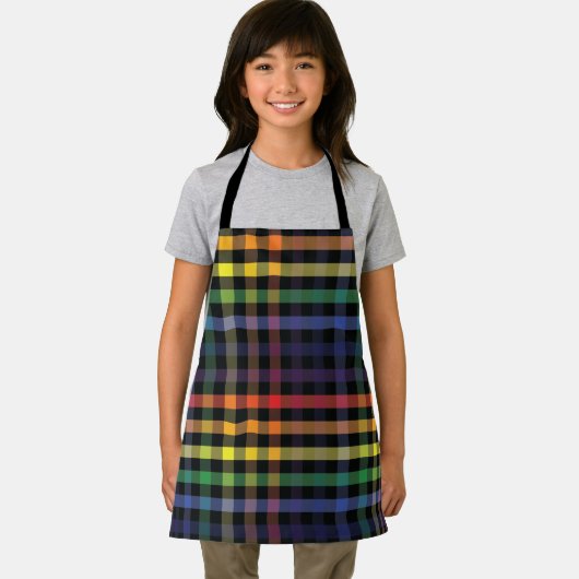 Rainbow Kariert Schürze (Insitu)