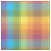 Rainbow Kariert Stoff (Nahaufnahme)