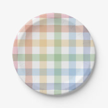 Rainbow karierter niedlicher Gingham