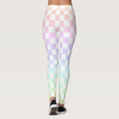 Rainbow-Karo Leggings (Rückseite)