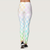 Rainbow-Karo Leggings (Rückseite)
