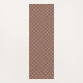 Rainbow Karo Scottish Tartan Kariertes Muster Yogamatte (Rückseite)