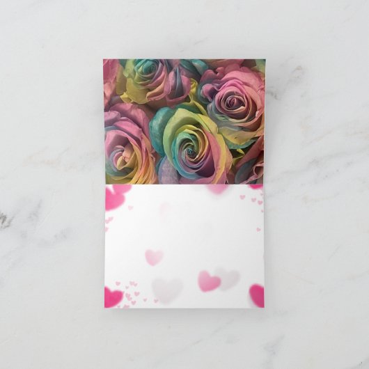 Rainbow Karte (Innenseite)