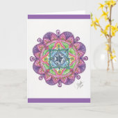 Rainbow Karte (Gelbe Blume)