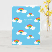 Rainbow Karte (Gelbe Blume)