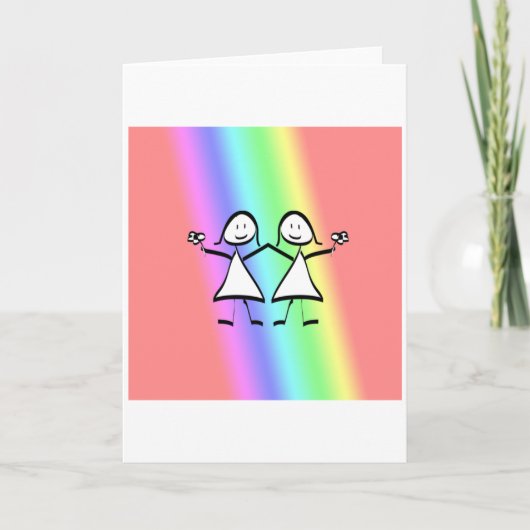 Rainbow Karte (Vorderseite)