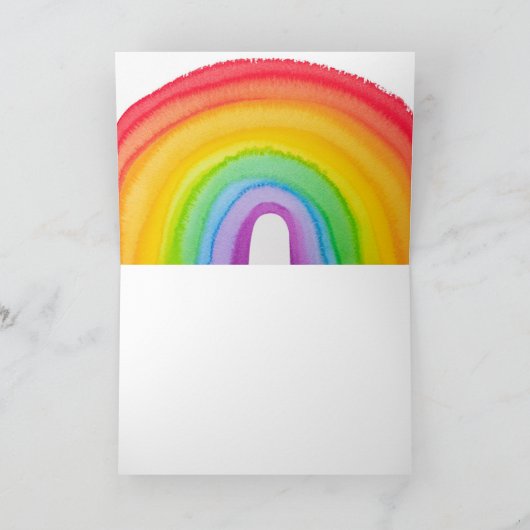 Rainbow Karte (Innenseite)
