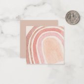 Rainbow-Karte Mitteilungskarte (Vorderseite/Rückseite Beispiel)