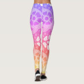 Rainbow Kauai Turtles Leggings (Rückseite)
