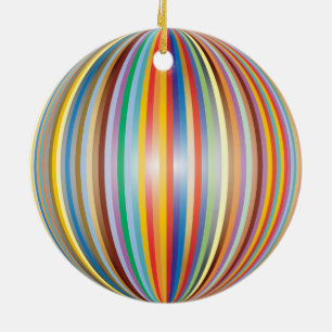 Rainbow Keramik Ornament