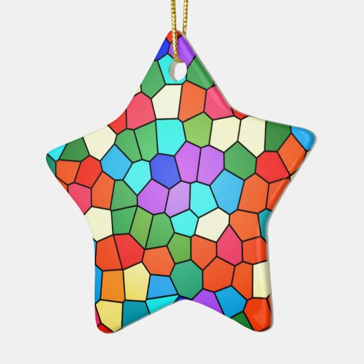 Rainbow Keramikornament (Links)