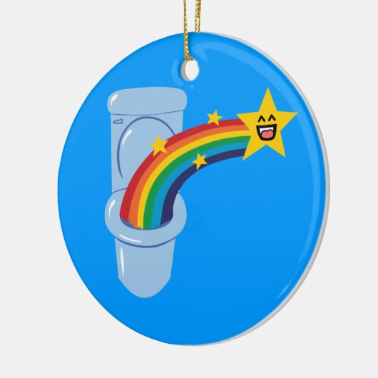 Rainbow Keramikornament (Links)