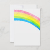 Rainbow Kids Danke Karte (Rückseite)