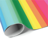 Rainbow Kids Geburtstagsparty Geschenkpapier (Rolleneckpunkt)