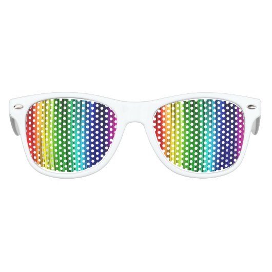Rainbow Kids Party Shades Sonnenbrille (Vorderseite)