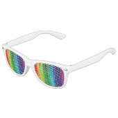 Rainbow Kids Party Shades Sonnenbrille (Schrägansicht)