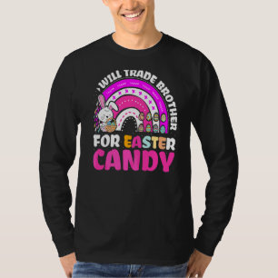 Rainbow-Kids werden Brother gegen Osterbonbons tau T-Shirt