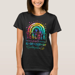 Rainbow Kindergarten Leben Jeden Tag T-Shirt