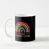 Rainbow Kindergarten zurück zur Schule für Tee Kaffeetasse (Links)