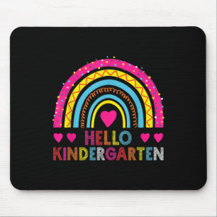 Rainbow Kindergarten zurück zur Schule für Tee Mousepad