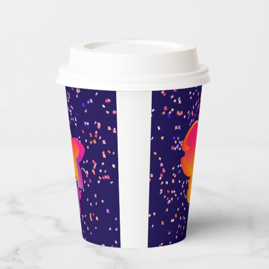 Rainbow Kindergeburtstag Pappbecher (Links)